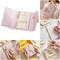 Wrapables Undated Daily/Weekly Planner, Journal Notebook, Refillable Hardcover Premium Planner, A5 Lightning Planner and Journal Clutch, Rose Petal